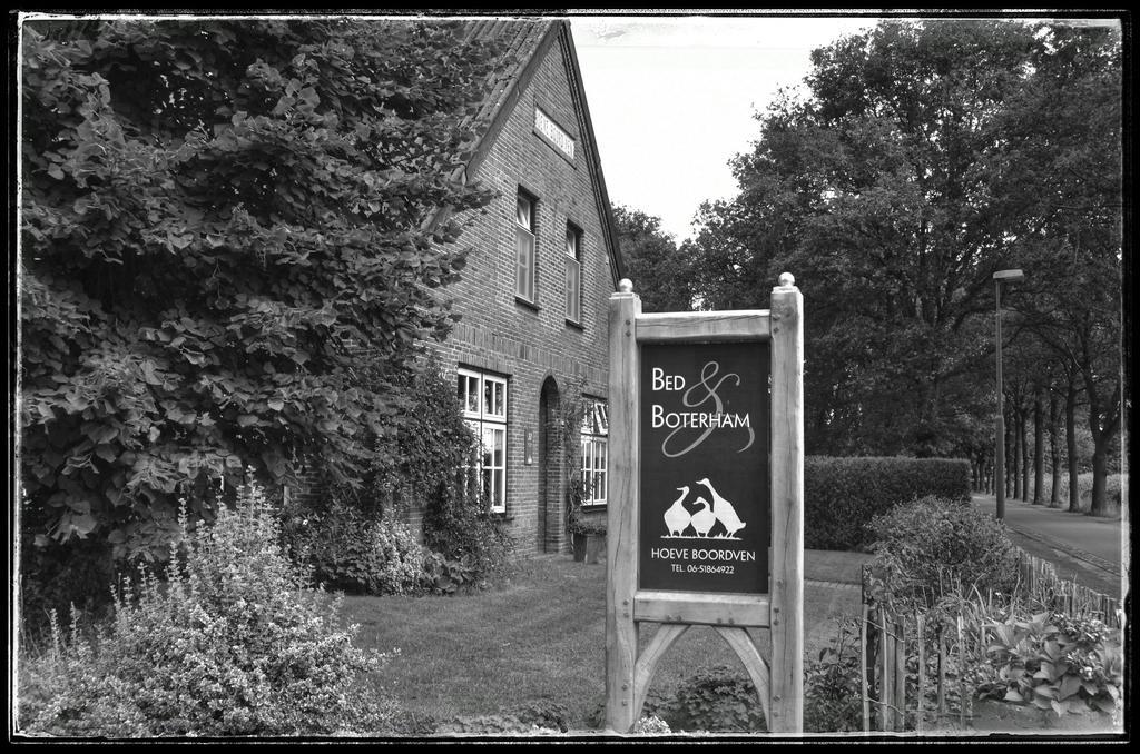 Bed and Breakfast Bed En Boterham Hoeve Boord Ven Эрсел Экстерьер фото
